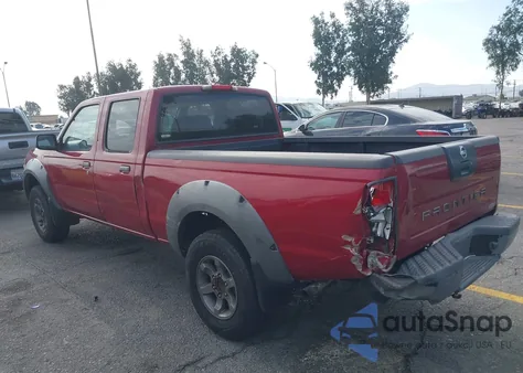 2002 Nissan Frontier Xe-V6 from USA, damaged, VIN 1N6ED29X72C355316